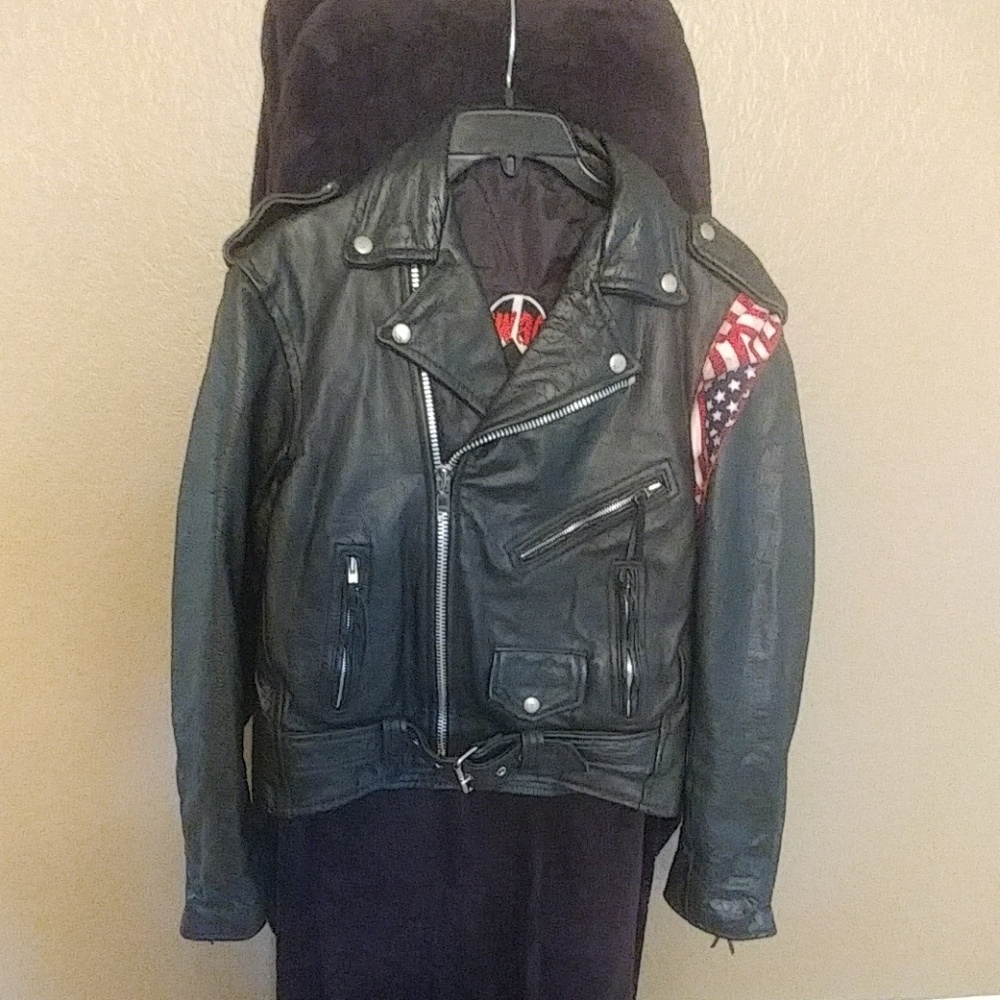 Leather Biker Jacket
